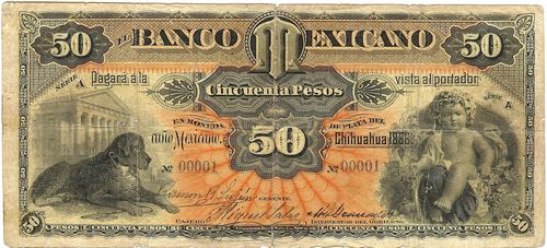Banco Mexicano 50 A 00001