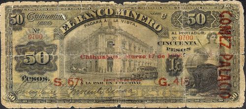 Banco Minero 50 C 0700 GOMEZ PALACIO