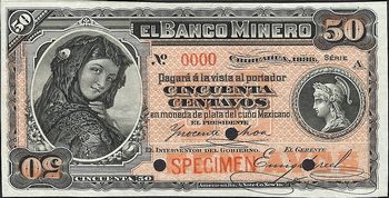 Banco Minero 50c A 0000