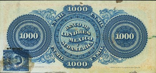 Sudamerica 1000 A 1211 reverse