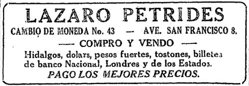 Petrides advert 2