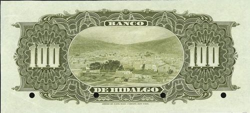 Hidalgo 100 00000 reverse