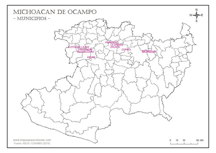 Michoacan commercial west central