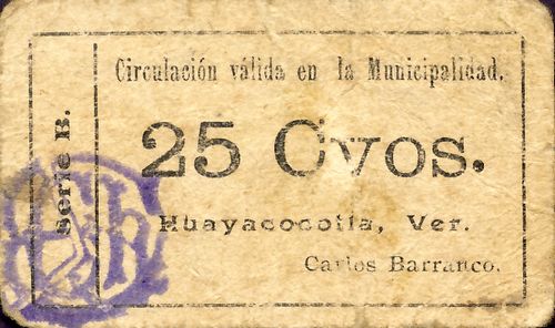 Huayacocotla 25c