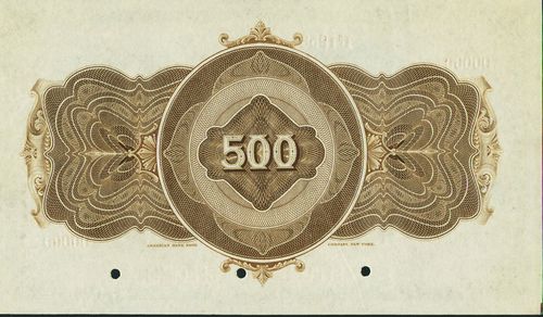 Banco Central Mexicano 500 reverse