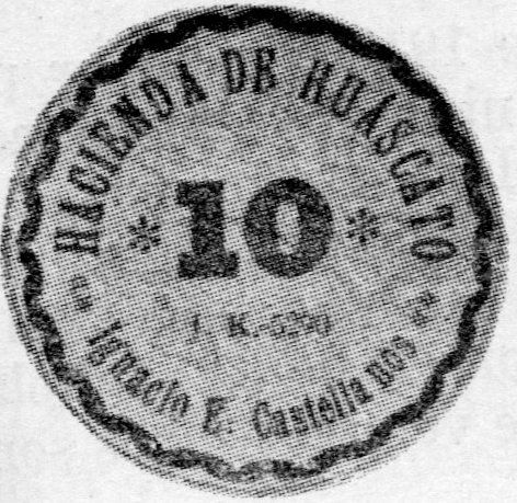 H Huascato 10c
