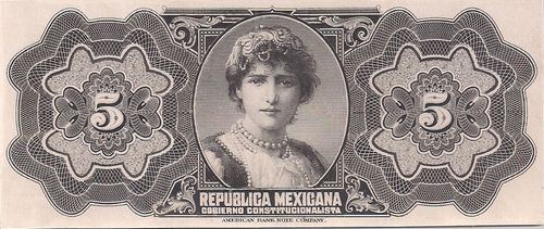 Republica Mexicana 5 00000000 reverse