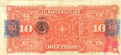 1883 Banco Mexicano 10