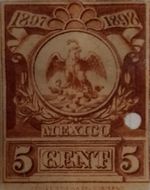 1897 98 5 centavos