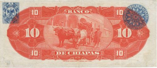 Chiapas 10 A 02814 reverse