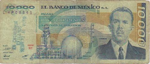 Banco de Mexico 10000 L4P08945