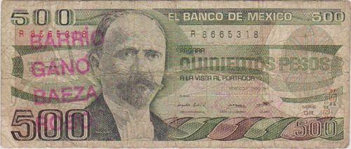 Banco de Mexico 500 R8665318