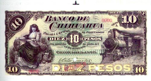 Banco de Chihuahua 10 A 0000