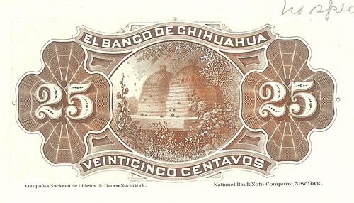 Chihuahua 25c reverse