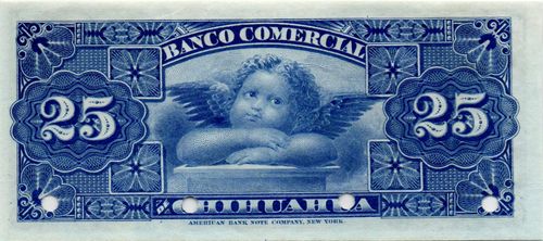 Banco Comercial 25c A 00000 reverse
