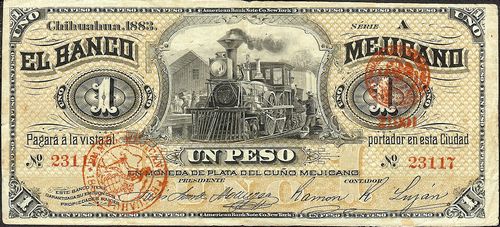 Banco Mejicano 1 A 23117