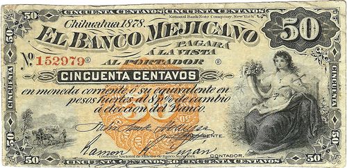 Banco Mejicano 50c 2 152979