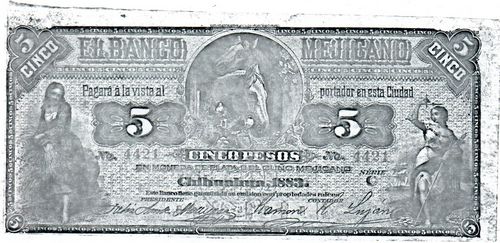 Banco Mejicano 5 C 4421