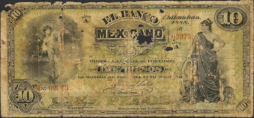 Banco Mexicano 10 A 02373