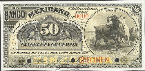 Banco Mexicano 50c A 0000