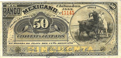 Banco Mexicano 50c A 15145