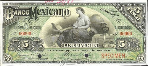 Banco Mexicano 5 A 00000