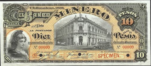 Banco Minero 10 B 00000