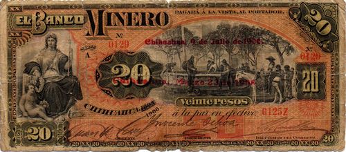 Banco Minero 20 A 0129
