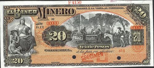 Banco Minero 20 D12 00000