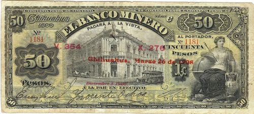 Banco Minero 50 C 1181