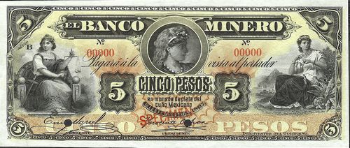 Banco Minero 5 B 00000