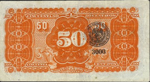 Parral 50c A 4279 reverse