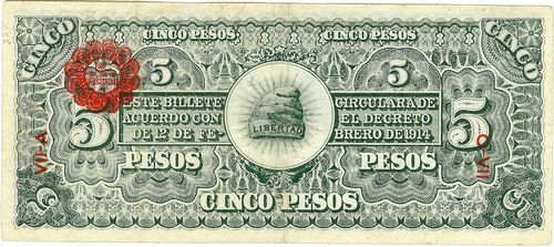Ejercito 5 B 130453 reverse