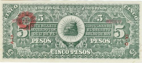 Ejercito 5 B 188226 reverse