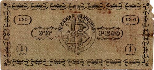 Becerra Hermanos 1 D 135 reverse