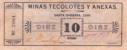 Minas Tecolotes y Anexas $10