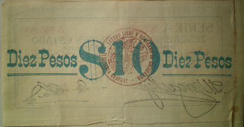 sabanas 10 A 35588 reverse