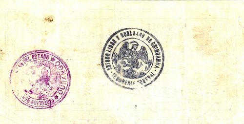 sabanas 5 B 98911 reverse