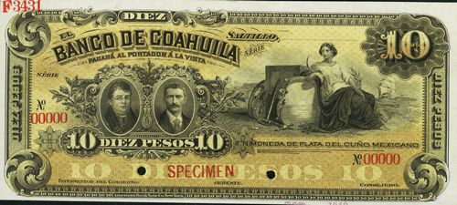 Coahuila 10 00000 reverse
