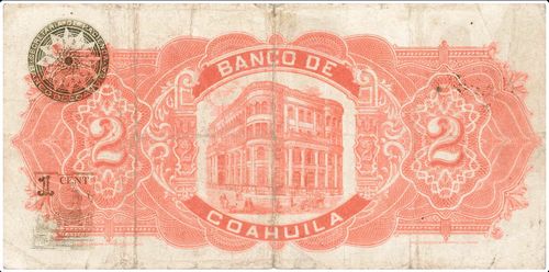 Coahuila 2 N 41272 reverse