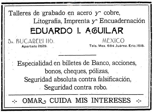 Aguilar advert