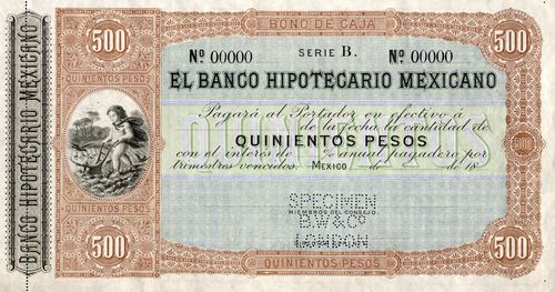 Hipotecario 500 specimen