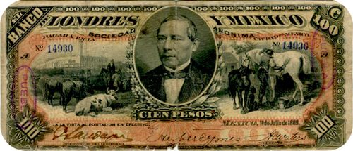 Londres y Mexico 100 A 14930