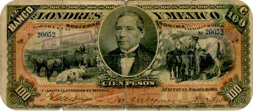 Londres y Mexico 100 A 20052