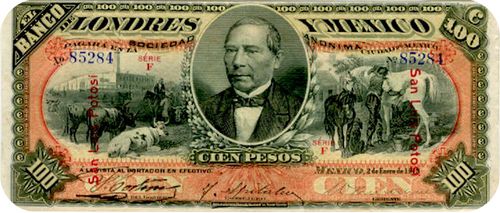 Londres y Mexico 100 F 85284