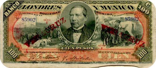 Londres y Mexico 100 F 85902