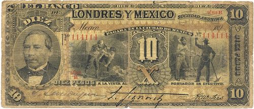 Londres y Mexico 10 B 114114