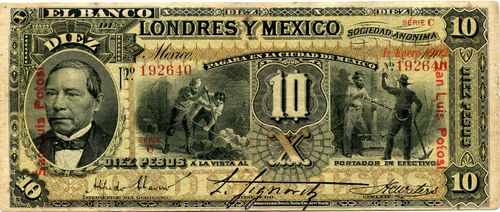 Londres y Mexico 10 C 192640