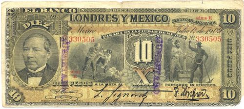 Londres y Mexico 10 E 330505