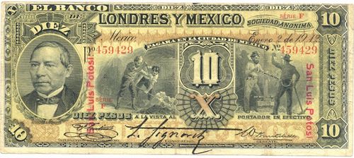 Londres y Mexico 10 F 459429